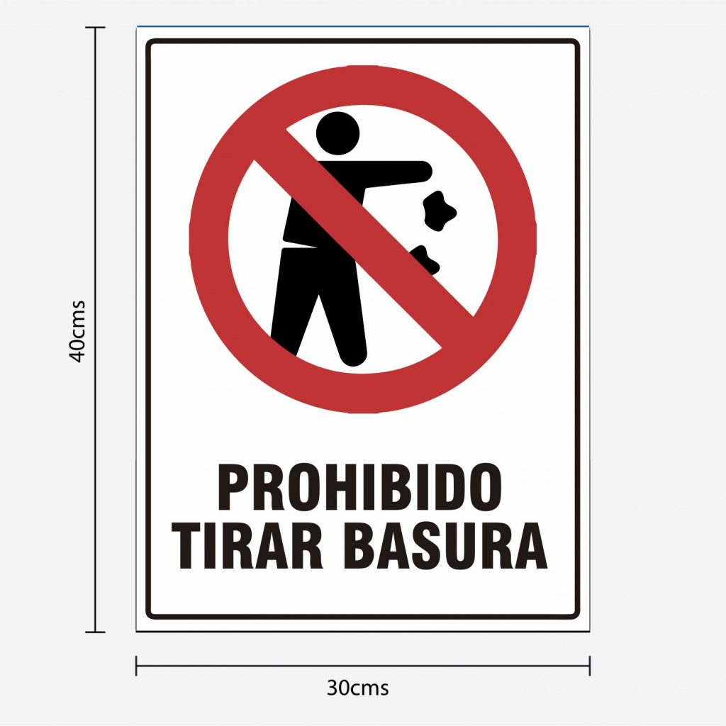 Catálogo de Señales prohibitivas (blancas) - Franco Graphics