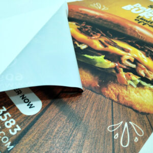 Impresión digital de gran formato en Alta Resolución con tinta ecosolvente sobre Vinil Mate